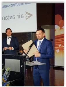 ПОЛУЧЕНИЕ ПРЕМИИ  “ПРЕДПРНИМАТЕЛЬ ГОДА”