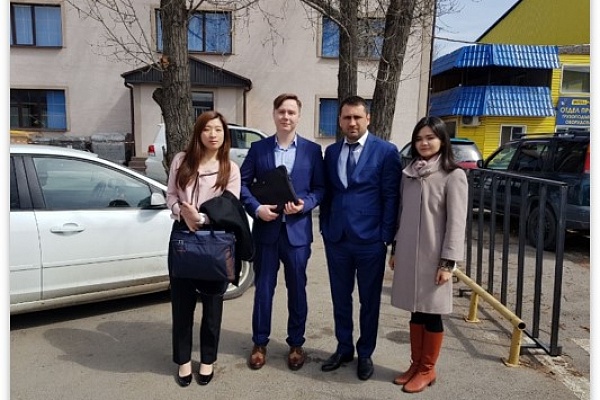 ЗАКЮЧЕНИЕ ДОГОВОРА С КОМПАНИЕЙ “SAMSUNG C&T CORPORATION”